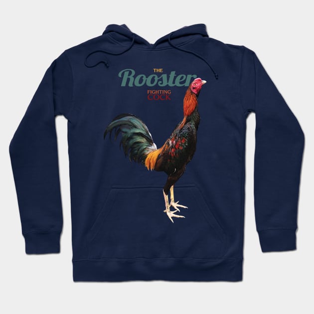 Rooster Hoodie by KewaleeTee